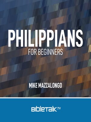 cover image of Philippians for Beginners